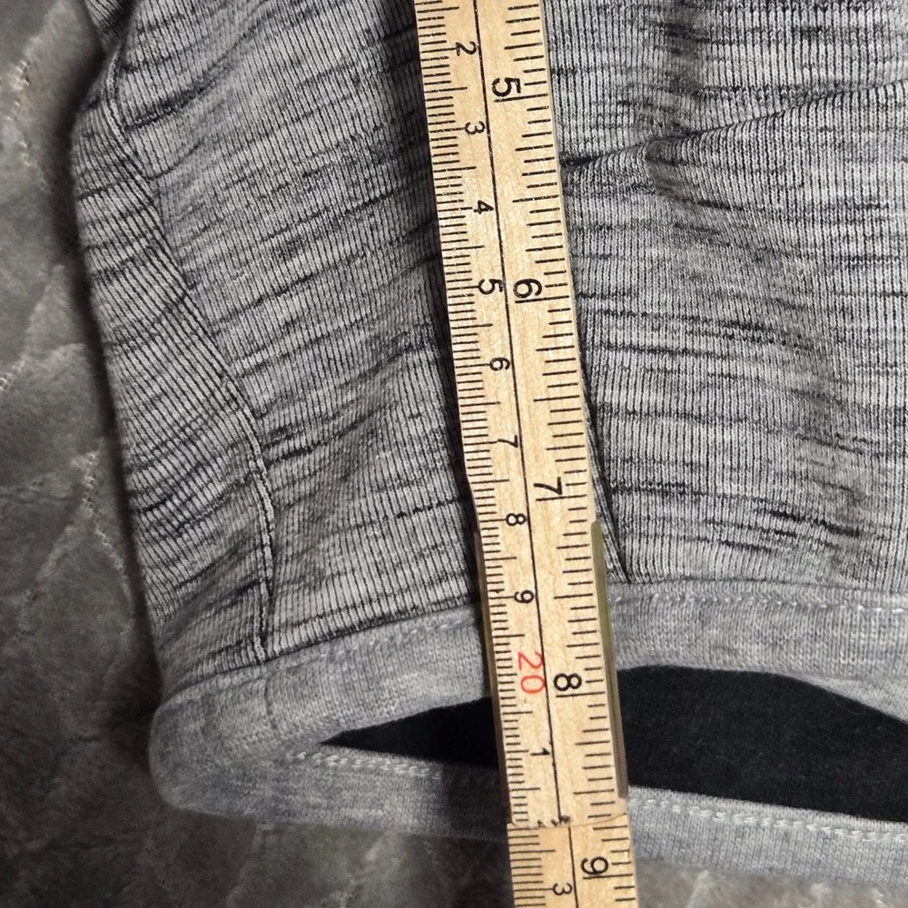 Hurley Phantom Mens Space Dye Knit Athletic Sweat Shorts Gray Size L D8458-00